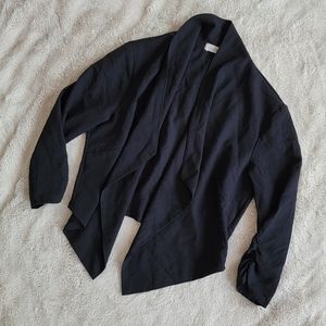 Black Light Cropped Blazer